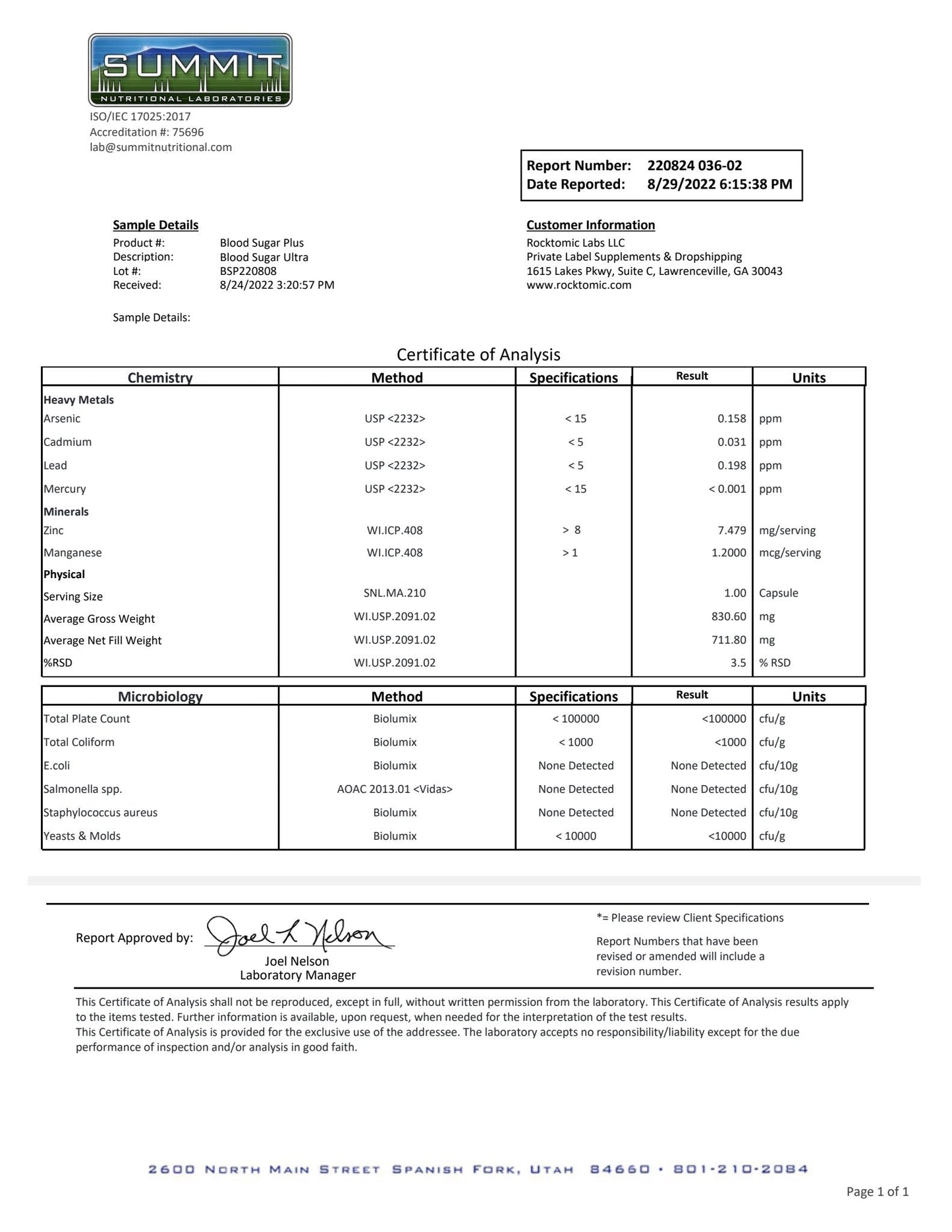 VITALSUGAR BALANCE